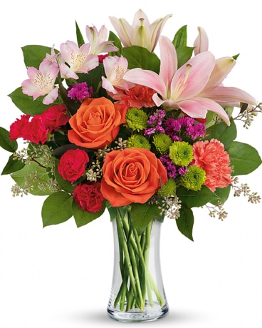 Happy Go Citrus Flower Arrangement